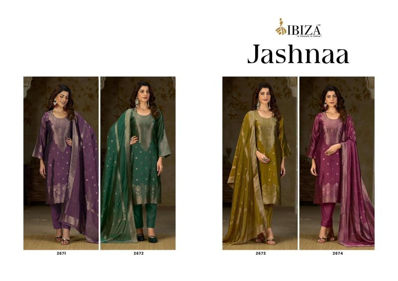 Ibiza jashnaa gotta work dress material wholesale